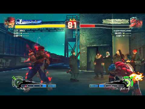 Ultra Street Fighter IV battle: Evil Ryu vs Hakan