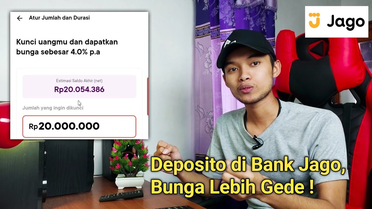 Deposito di Bank Jago, Bebas Mau Sampai Kapan !