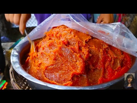 Asian Street Food, Walk Around Market Food In My Village , Cambodian Wet Market