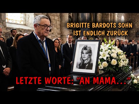 Brigitte Bardots Beerdigung: Ihr Sohn erschien schließlich und nahm Abschied.