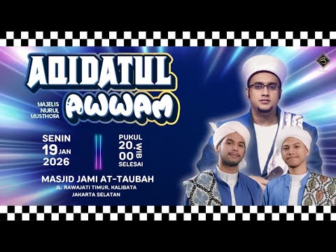 🔴 LIVE | AQIDATUL AWWAM | Masjid Jami At  taubah -Jaksel | Senin, 19 Januari 2026