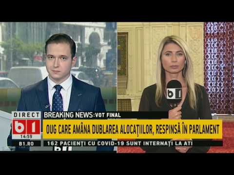 STIRI B1 ORA 15.00 DIN 3 IUN 2020. PARLAMENTUL A DECIS: ALOCATIILE COPIILOR SE VOR DUBLA