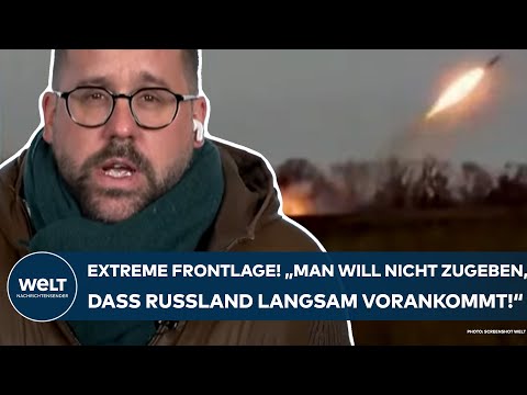PUTINS KRIEG: "Man will nicht zugeben, dass Russland langsam vorankommt!" Extreme Lage an der Front!