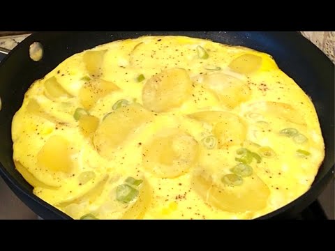 Egg Potato Skillet Recipe | Quick & Easy 10 minute Recipe