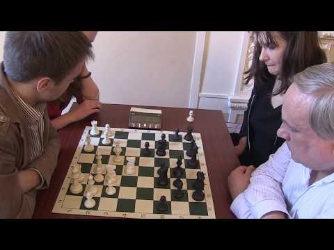 2013-04-10 WGM Manakova + IM Dragomaretskii Moscow. Doubles blitz