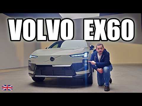New 2026 Volvo EX60 – First Look! 500 miles (810 km) Range & 800V Tech (ENG) - Marek Drives