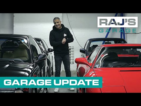 BMW, Porsche & Ferrari Garage Tour + 2 NEW classic cars added! | Raj's Garage EP20