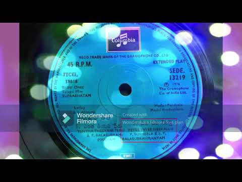 Suprabhatham Yevi yevi nee kanulu