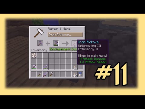 🌱Minecraft Vanilla für Anfänger #11🌱 Zaubertisch, Behutsamkeit und Amboss | Deutsch