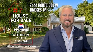 2144 Route 500 W, Limoges - Hamre Real Estate Team RE/MAX