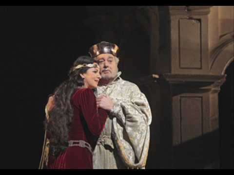 Domingo, Gheorghiu - Orfanella il tetto umile...Figlia, a tal nome (Met 125)