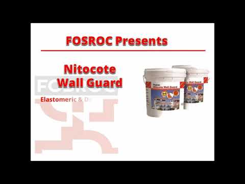 Nitcote Wall Guard Acrylic Waterproof Coating