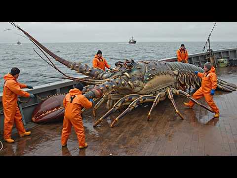 Monster Lobster Haul in Deadly Seas – You Won’t Believe the Size of This Catch!