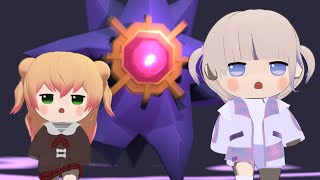 メガスターミーの動きに困惑する番長とねねち【轟はじめ/桃鈴ねね/ホロライブ切り抜き】【3Dアニメ】