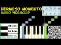 HERMOSO MOMENTO Kairo Piano Tutorial Facil Partitura Acordes Pista