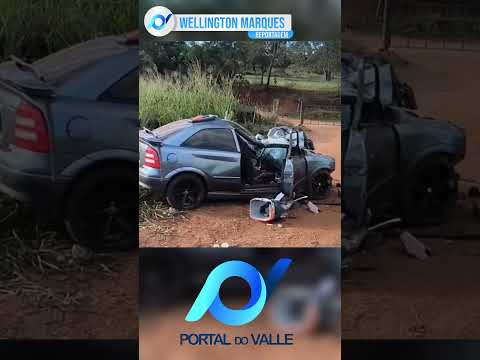 Uma tragédia na BR-153, no município de Rialma. Um acidente envolvendo dois carros deixou, infeliz