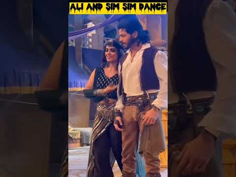 Ali and Sim sim dance video