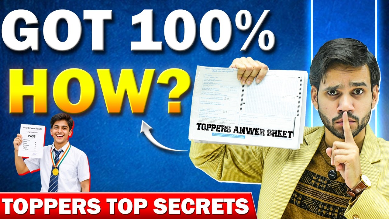 I ANALYSE TOPPERS MARKSHEET & HERE WHATS I FOUND | TOPPERS DONT WANT YOU TO KNOW THIS!!!