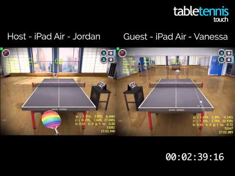 Table Tennis Touch MULTIPLAYER Gameplay - Sneak Preview! - YouTube