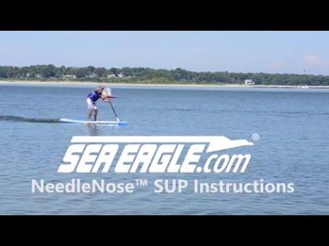 Sea Eagle NeedleNose 14 Inflatable SUP Board Electric Pump Package video poster