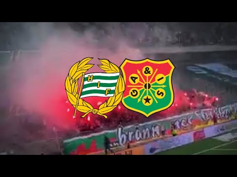 Inramningen inför Hammarby IF-GAIS (Allsvenskan 2025)