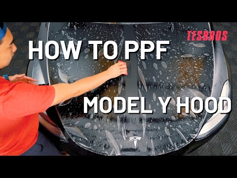 DIY PPF Installation Guide For Tesla Model Y Hood - Beginner Friendly