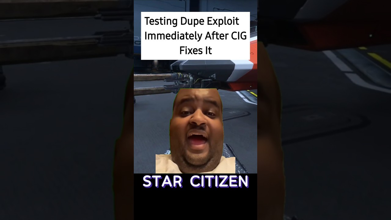 Star Citizen - testing item duplication after cig fixes it #shorts #starcitizen #gaming