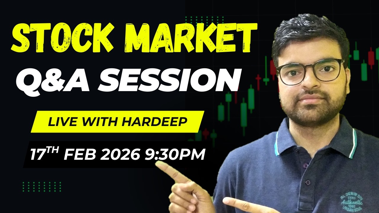 Live Q&A Session for Stock Market Queries by Hardeep Singh SEBI Registered RA | Investaru