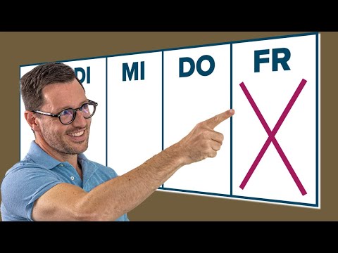 Die 5 Varianten der 4-Tage Woche (+ 1 Zusatzoption)