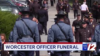 Funeral held for Worcester officer