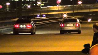 preview picture of video 'BMW 320 150 h.p. vs. Volvo S60 2.4 170 h.p.'