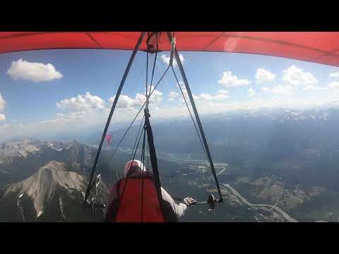 Hang gliding golden