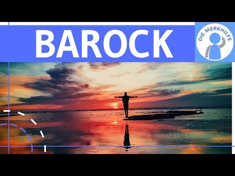Barock - Literaturepoche einfach erklärt - Merkmale, Literatur, Geschichte, Vertreter