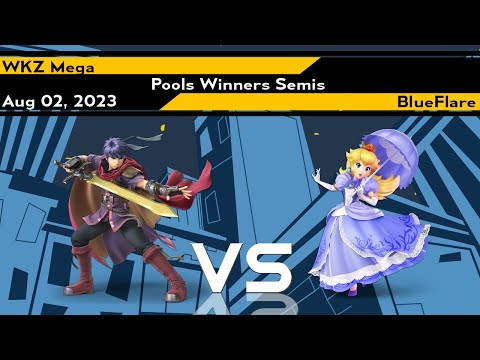 Xeno296: Pools Winners Semis - Mega (Ike) vs BlueFlare (Peach) - Smash Ultimate