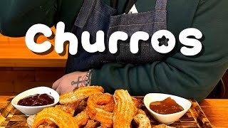 CHURROS DE VERDADE: a receita clássica com massa choux leve e oca | CANSEI DE SER CHEF 