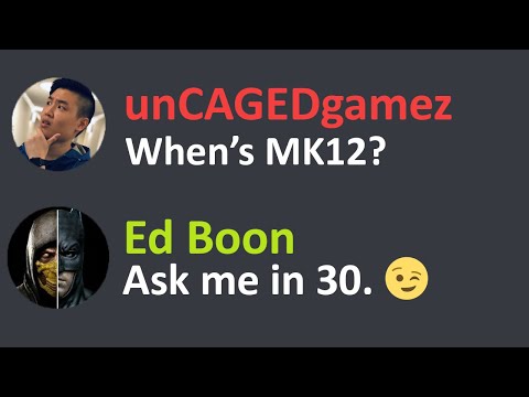 Ed Boon ACTUALLY Responded To The MK Community Questions!!