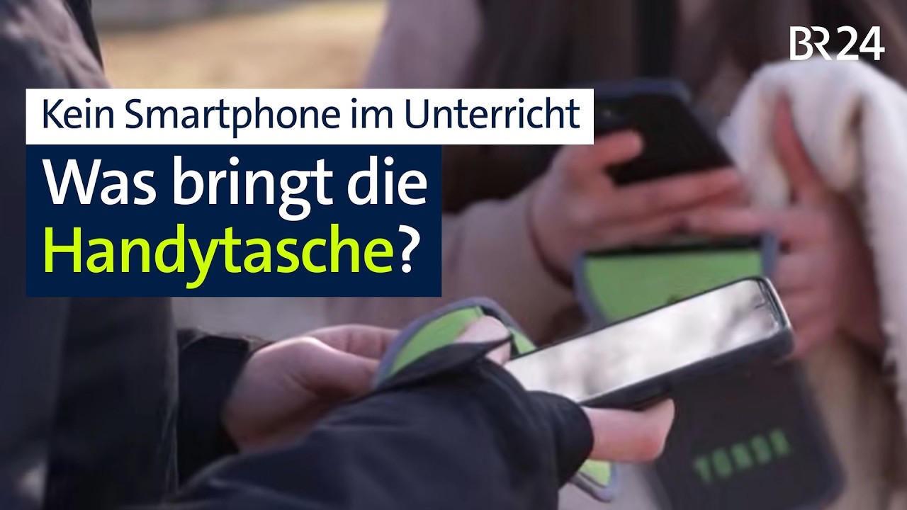 Mit Schloss-Handytaschen zur smartphonefreien Schule? | Abendschau | BR24