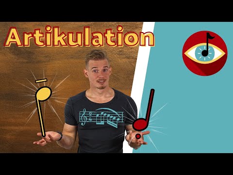 ARTICULATION - What do legato, staccato and tenuto mean?