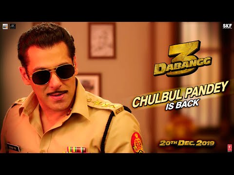Dabangg 3:  Chulbul Pandey is Back | Salman Khan | Sonakshi Sinha | Prabhu Deva | 20th Dec'19