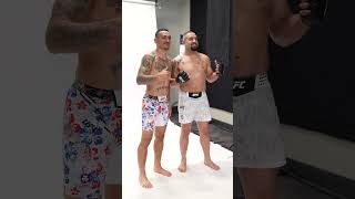 マックス・ホロウェイ🤝ロバート・ウィテカー📸#UFC329📅7月12日（日）⏰️プレリム6時｜メインカード10時📺 #UNEXT & #UFCFightPass