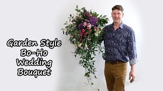 How To Make A Bo-Ho Wedding Bouquet Using Floral Egg