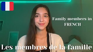 French Vocabulary - Family Members