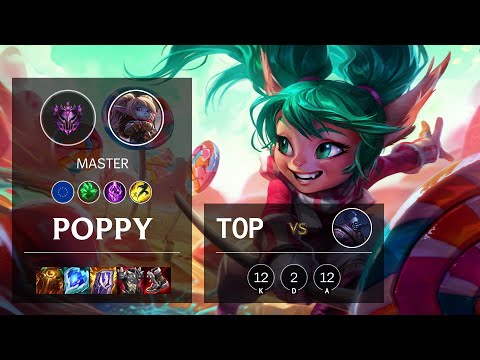 Poppy Top vs Jax - EUW Master Patch 11.10