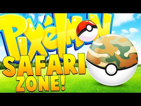 SAFARI ZONE RELEASE - Minecraft Pixelmon Adventures - Pokemon Mod | JeromeASF