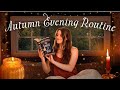 Cozy Fall Evening Routine 🕯️🍂 A Calming & Peaceful Autumn Night