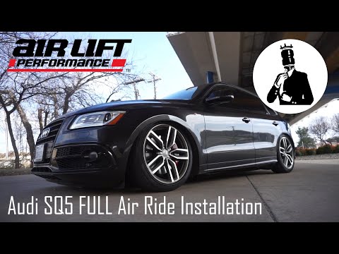 Classy House Audi SQ5 Air Ride Installation Build
