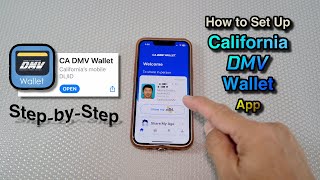 How to Set Up California CA DMV Wallet App