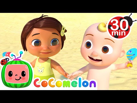 Beach Song 30 MIN LOOP | More Nursery Rhymes & Kids Songs - CoComelon