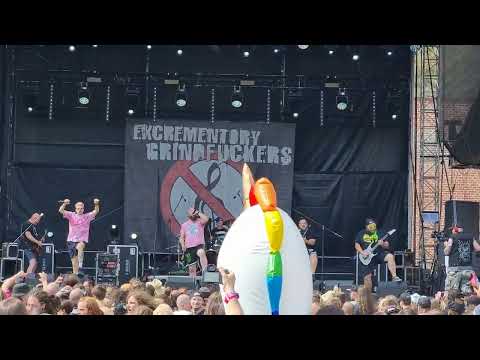 Excrementory Grindfuckers - Ab An Die Arbeit (Brutal Assault 25 @ Sea Shepherd 2022/08/11)