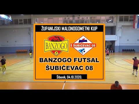 ŽUPANIJSKI KUP: BANZOGO FUTSAL - ŠUBIĆEVAC 08  2:4, 04.10.2020.